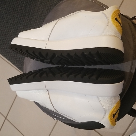 💕JOSHUA SANDERS💕 100 Leather Sneakers ~ Crochet Smile Slip On Platform 39 NWT - Picture 10 of 13